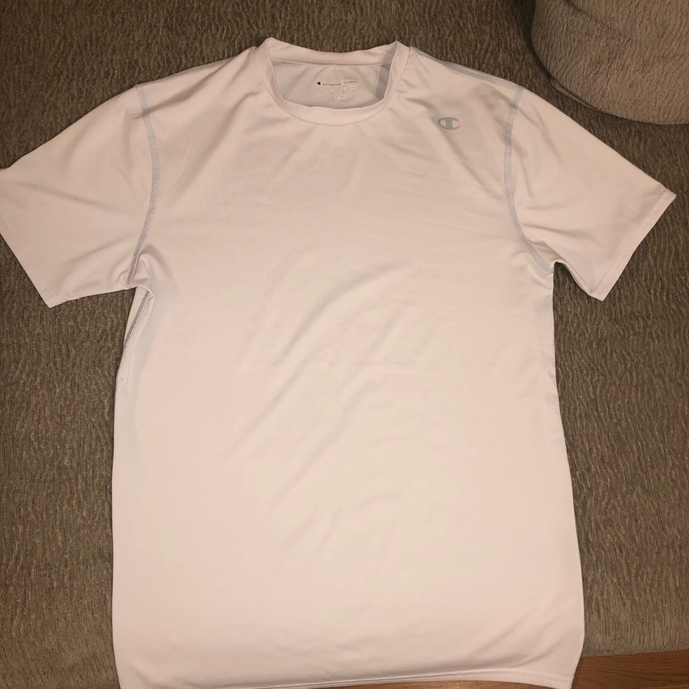 Champion white athletic tee